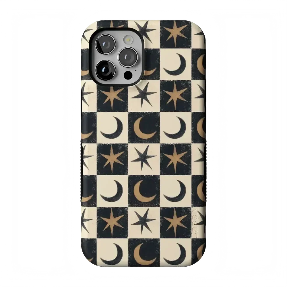 Mystic Moonstar | Black Celestial Case Phone Case get.casely Bold Flex + MagSafe® iPhone 12 Pro Max