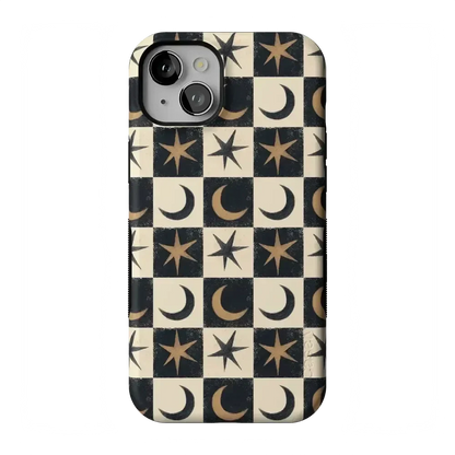 Mystic Moonstar | Black Celestial Case Phone Case get.casely Bold Flex + MagSafe® iPhone 15 Plus