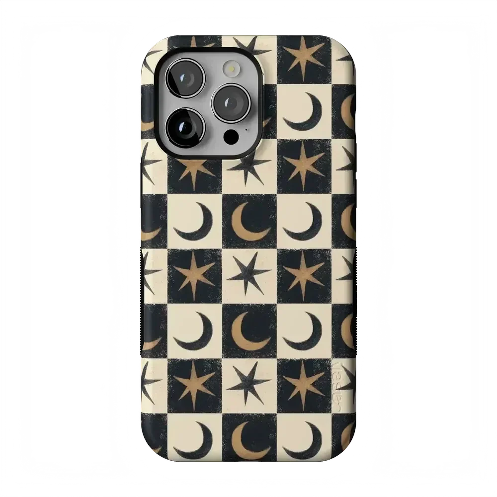 Mystic Moonstar | Black Celestial Case Phone Case get.casely Bold + MagSafe® iPhone 14 Pro Max