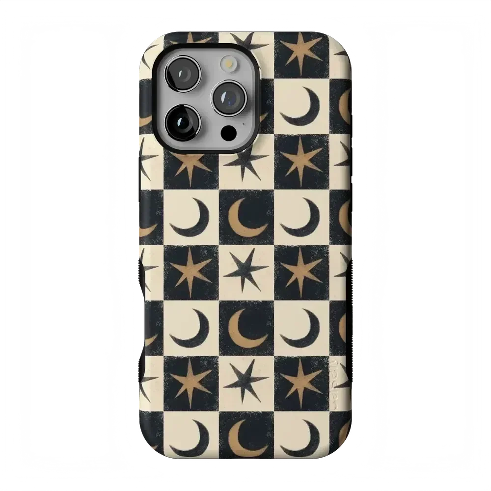Mystic Moonstar | Black Celestial Case Phone Case get.casely Bold + MagSafe® iPhone 16 Pro Max