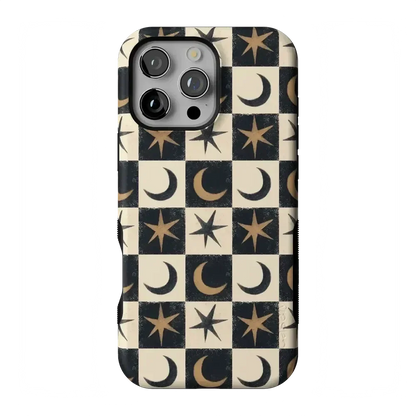 Mystic Moonstar | Black Celestial Case Phone Case get.casely Bold + MagSafe® iPhone 16 Pro Max
