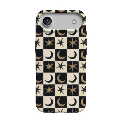Mystic Moonstar | Black Celestial Case Phone Case get.casely Classic + MagSafe® iPhone 17 Air
