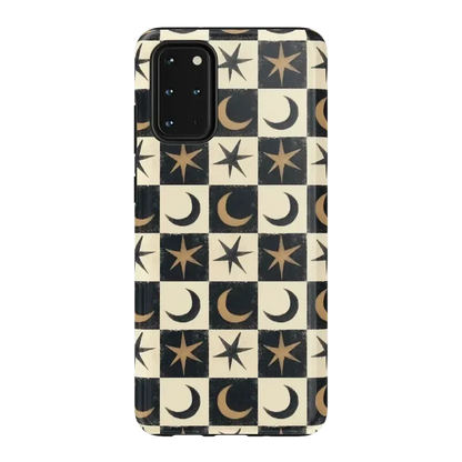 Mystic Moonstar | Black Celestial Case Phone Case get.casely Essential Galaxy S20 Plus