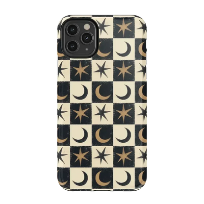 Mystic Moonstar | Black Celestial Case Phone Case get.casely Essential iPhone 11 Pro Max