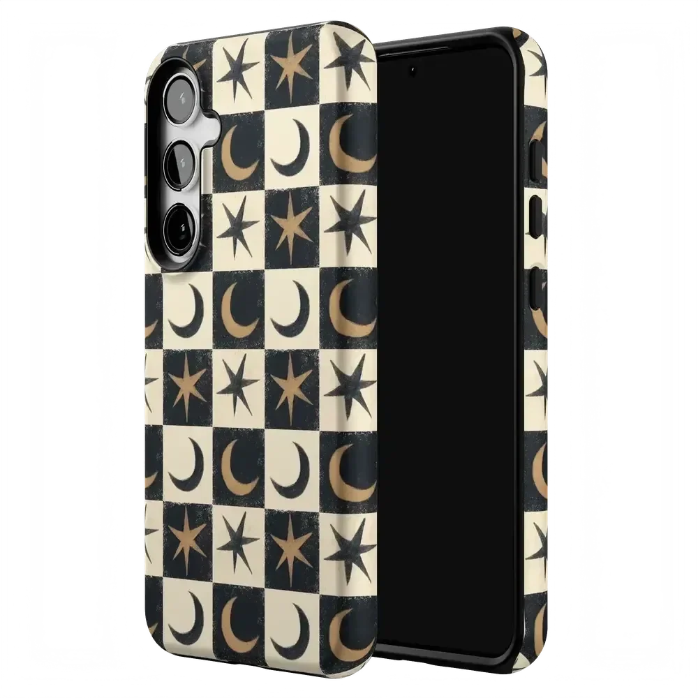 Mystic Moonstar | Black Celestial Case Phone Case get.casely