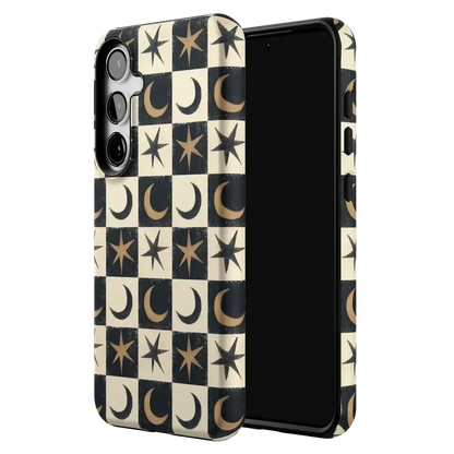 Mystic Moonstar | Black Celestial Case Phone Case get.casely