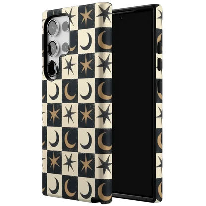 Mystic Moonstar | Black Celestial Case Phone Case get.casely