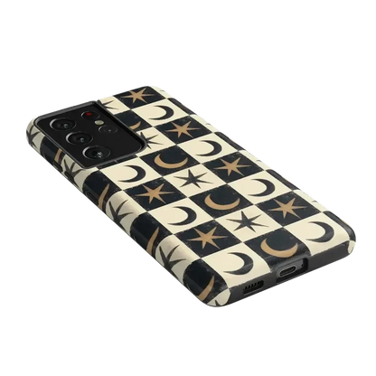 Mystic Moonstar | Black Celestial Case Phone Case get.casely