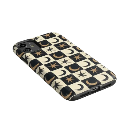 Mystic Moonstar | Black Celestial Case Phone Case get.casely