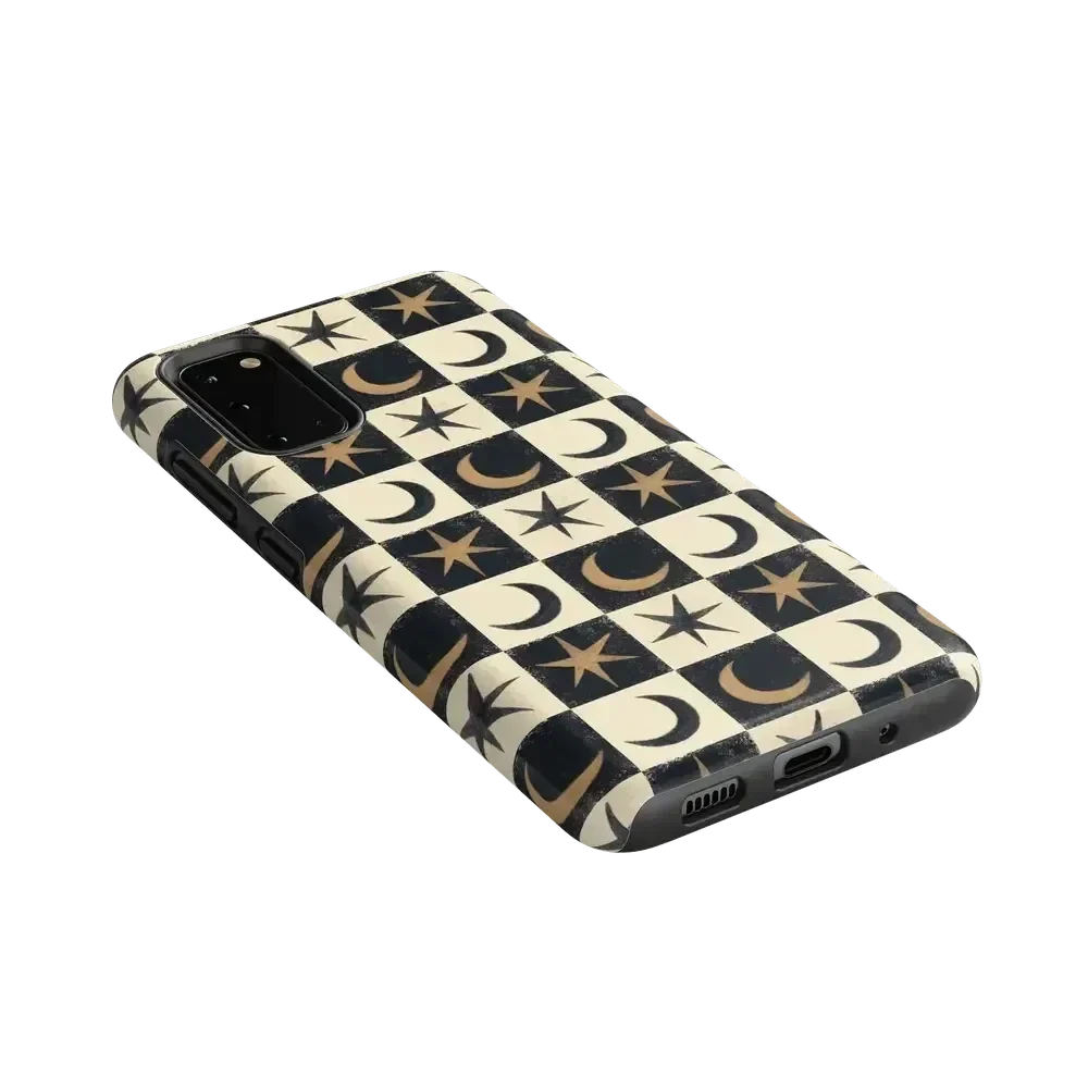 Mystic Moonstar | Black Celestial Case Phone Case get.casely