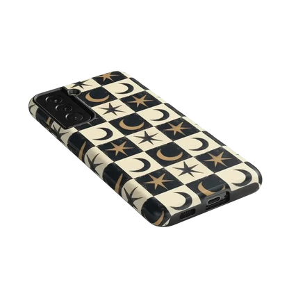 Mystic Moonstar | Black Celestial Case Phone Case get.casely
