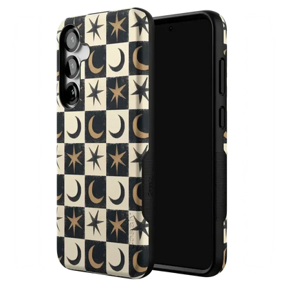 Mystic Moonstar | Black Celestial Case Phone Case get.casely