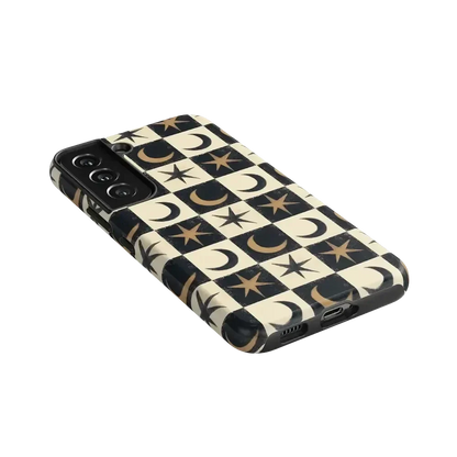 Mystic Moonstar | Black Celestial Case Phone Case get.casely