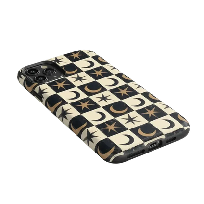 Mystic Moonstar | Black Celestial Case Phone Case get.casely