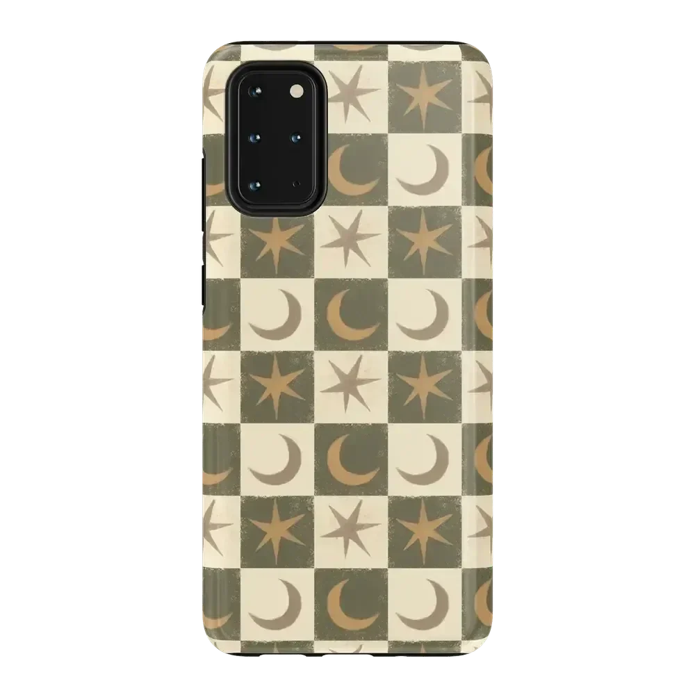 Mystic Moonstar | Green Celestial Case Phone Case get.casely Essential Galaxy S20 Plus