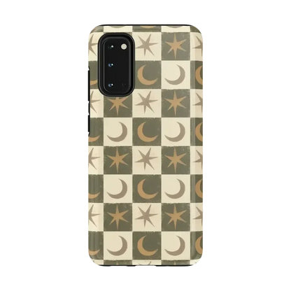 Mystic Moonstar | Green Celestial Case Phone Case get.casely Essential Galaxy S20