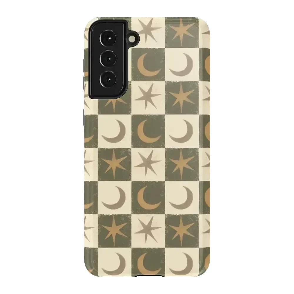 Mystic Moonstar | Green Celestial Case Phone Case get.casely Essential Galaxy S21 Plus