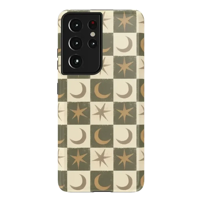 Mystic Moonstar | Green Celestial Case Phone Case get.casely Essential Galaxy S21 Ultra