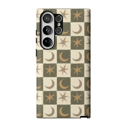 Mystic Moonstar | Green Celestial Case Phone Case get.casely Essential Galaxy S23 Ultra