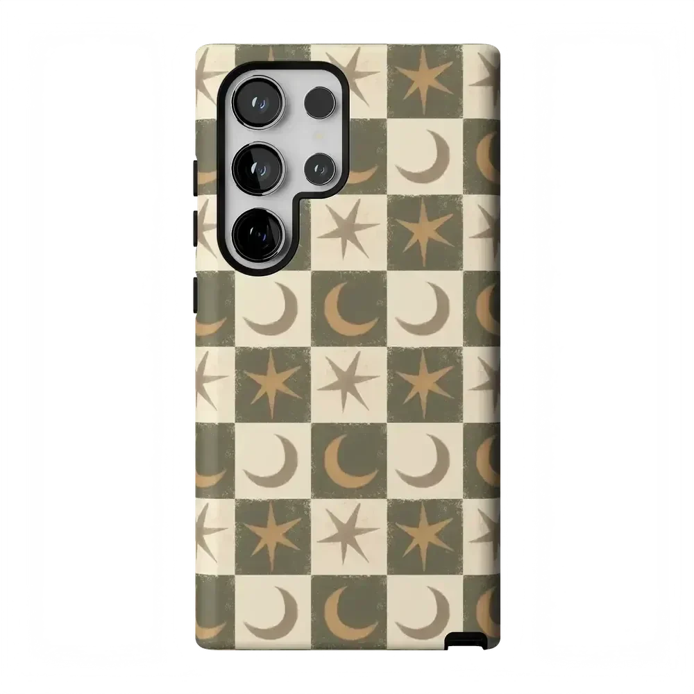 Mystic Moonstar | Green Celestial Case Phone Case get.casely Essential Galaxy S24 Ultra
