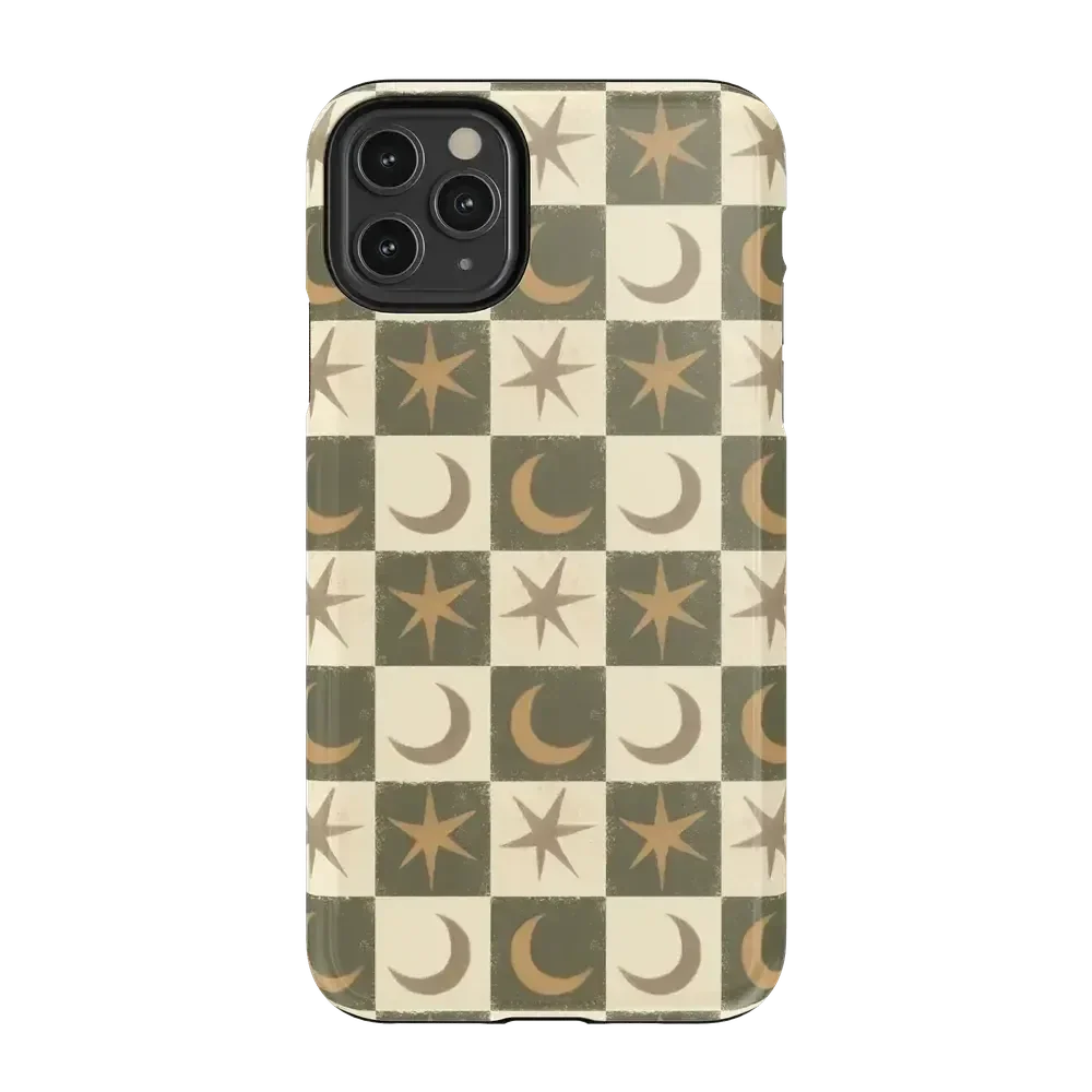 Mystic Moonstar | Green Celestial Case Phone Case get.casely Essential iPhone 11 Pro Max