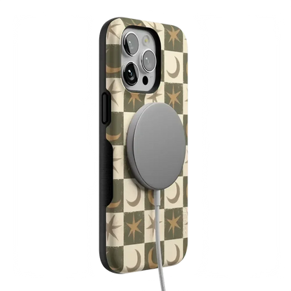 Mystic Moonstar | Green Celestial Case Phone Case get.casely
