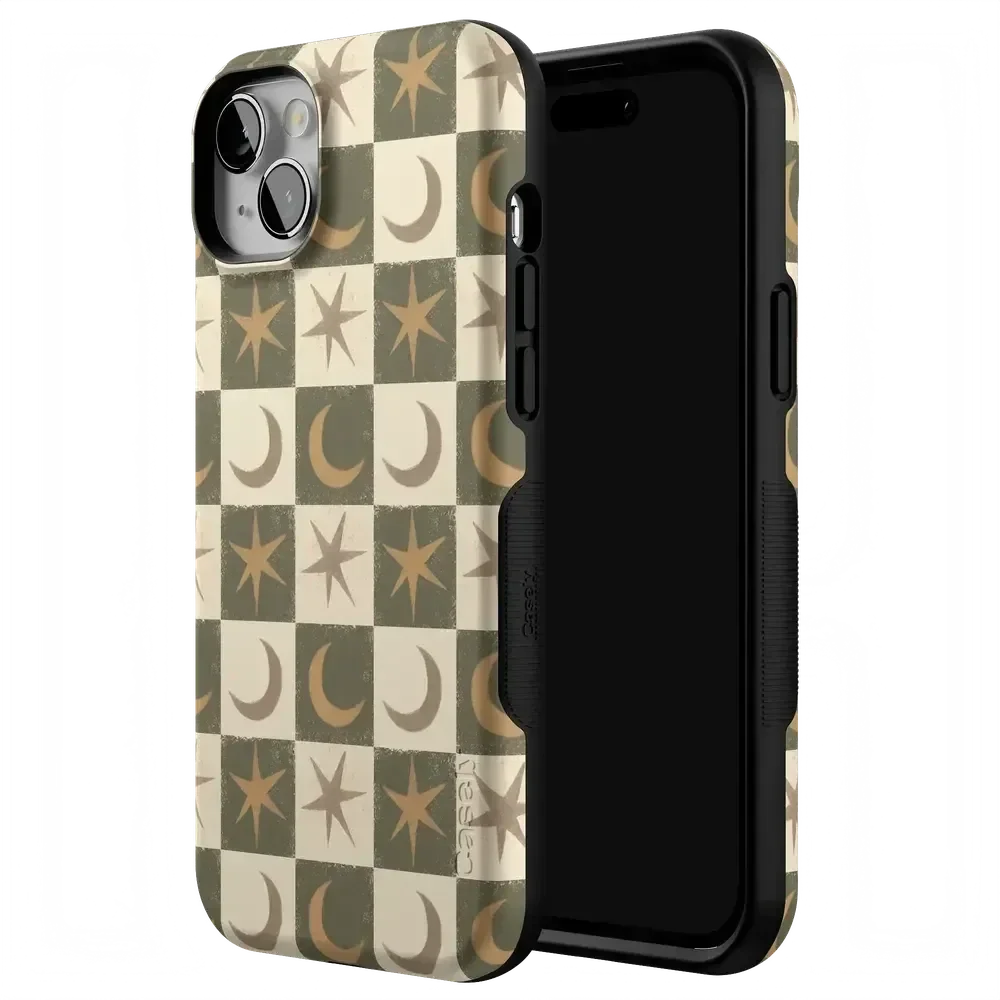 Mystic Moonstar | Green Celestial Case Phone Case get.casely