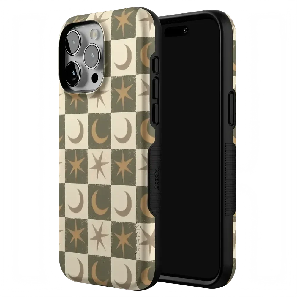 Mystic Moonstar | Green Celestial Case Phone Case get.casely