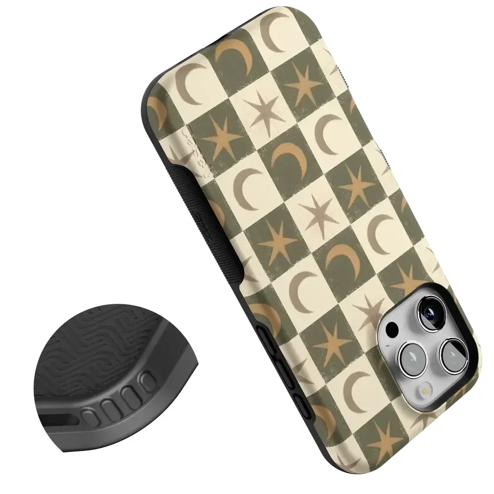 Mystic Moonstar | Green Celestial Case Phone Case get.casely