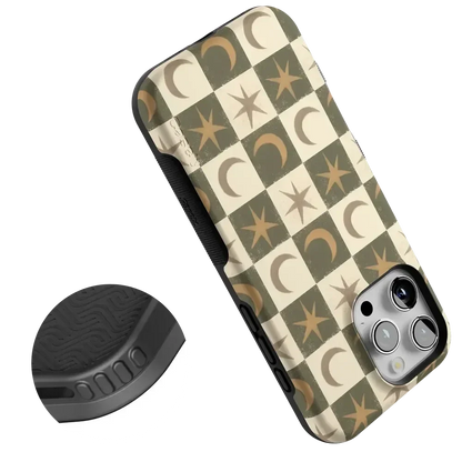 Mystic Moonstar | Green Celestial Case Phone Case get.casely