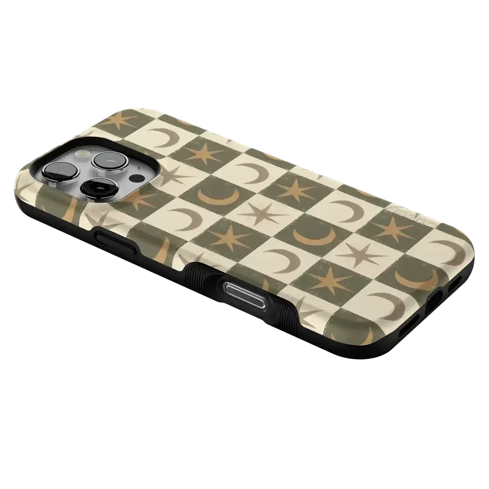 Mystic Moonstar | Green Celestial Case Phone Case get.casely