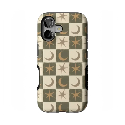 Mystic Moonstar | Green Celestial Case Phone Case get.casely