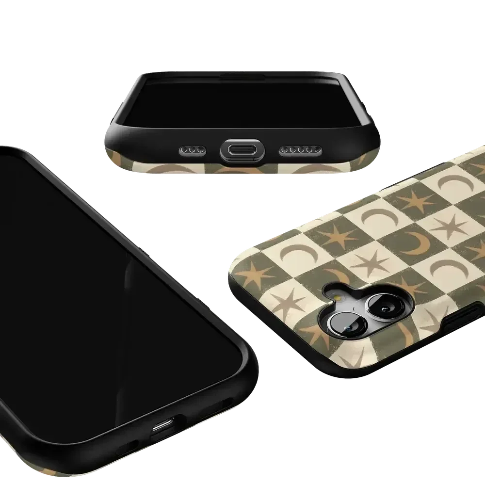 Mystic Moonstar | Green Celestial Case Phone Case get.casely