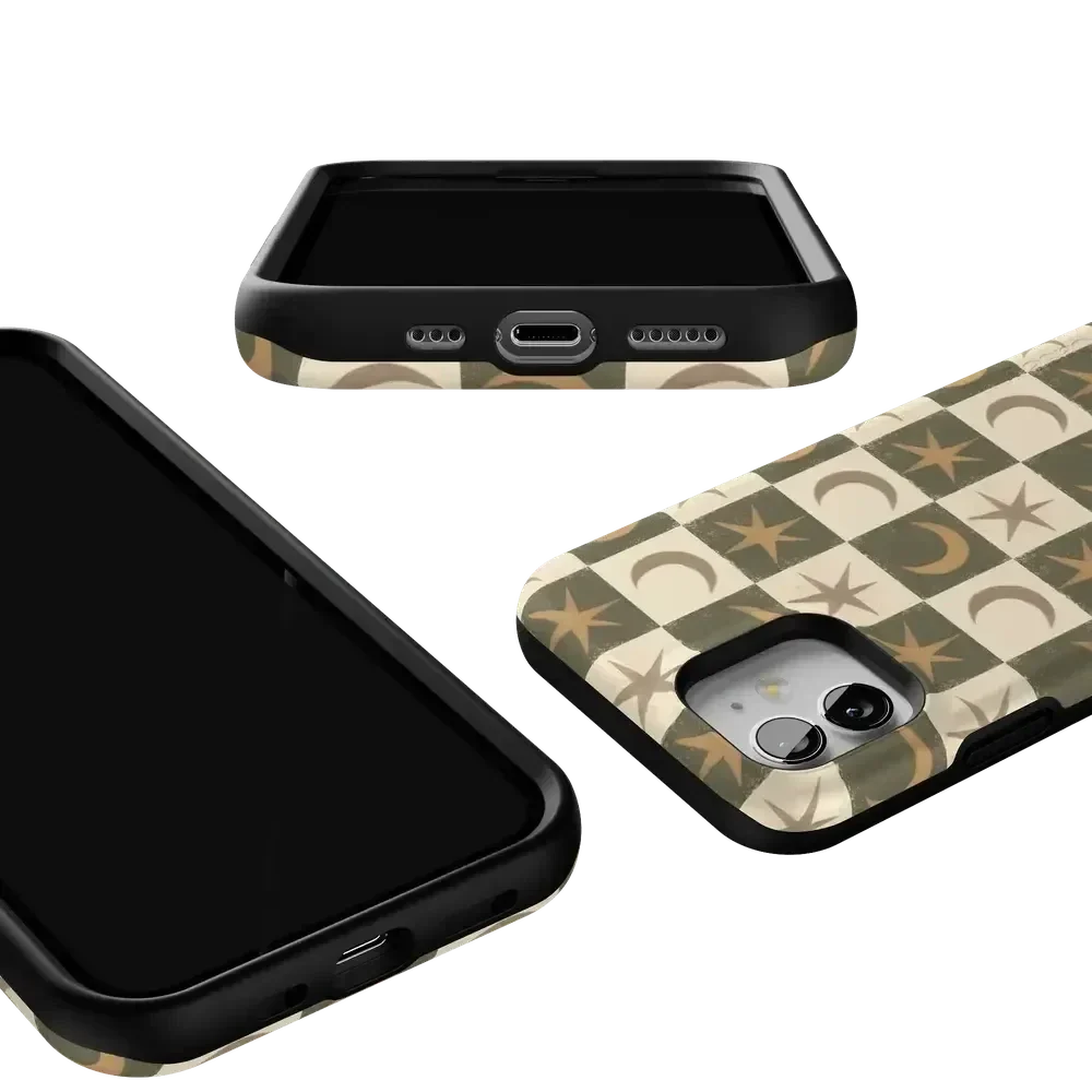 Mystic Moonstar | Green Celestial Case Phone Case get.casely