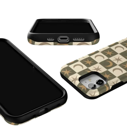 Mystic Moonstar | Green Celestial Case Phone Case get.casely