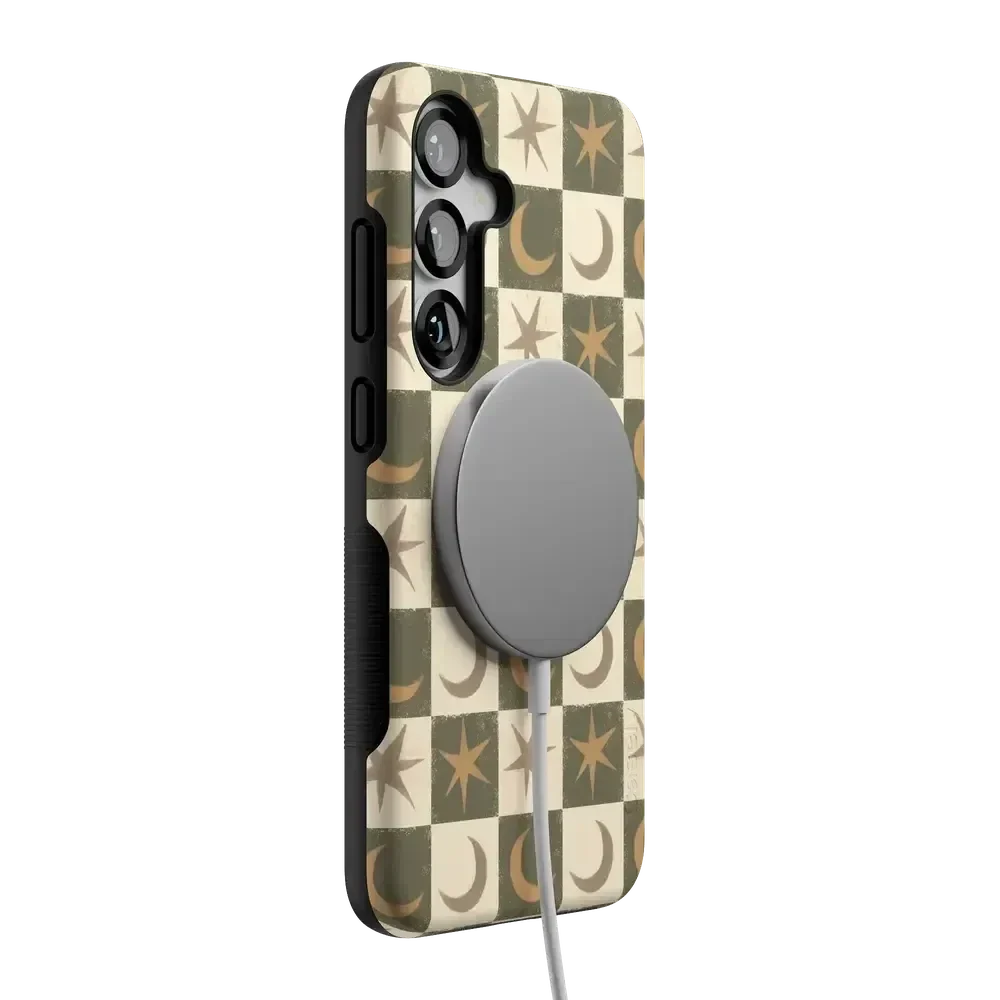 Mystic Moonstar | Green Celestial Case Phone Case get.casely