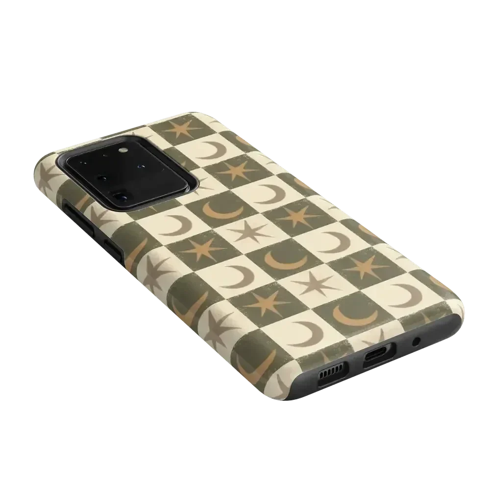 Mystic Moonstar | Green Celestial Case Phone Case get.casely