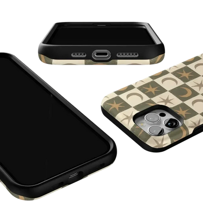 Mystic Moonstar | Green Celestial Case Phone Case get.casely