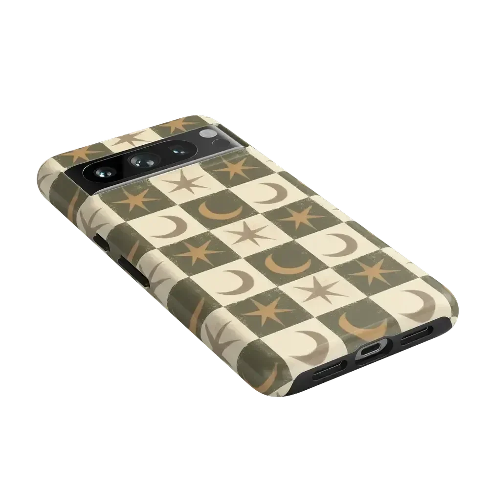 Mystic Moonstar | Green Celestial Case Phone Case get.casely