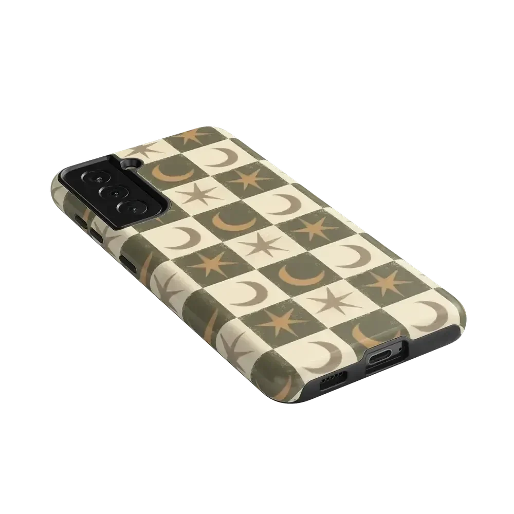 Mystic Moonstar | Green Celestial Case Phone Case get.casely