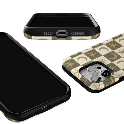 Mystic Moonstar | Green Celestial Case Phone Case get.casely