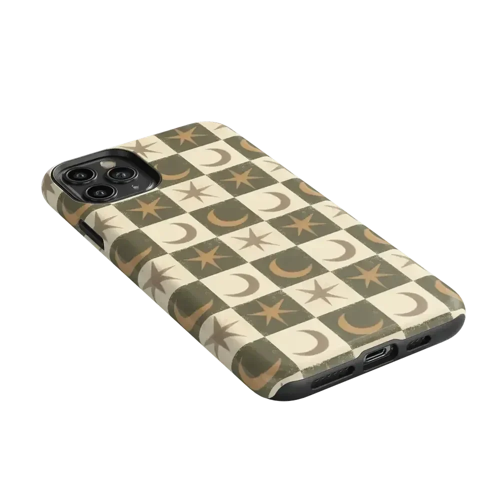 Mystic Moonstar | Green Celestial Case Phone Case get.casely