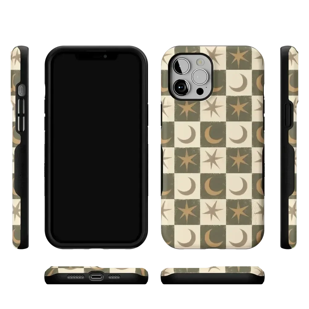 Mystic Moonstar | Green Celestial Case Phone Case get.casely