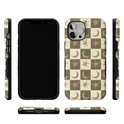 Mystic Moonstar | Green Celestial Case Phone Case get.casely