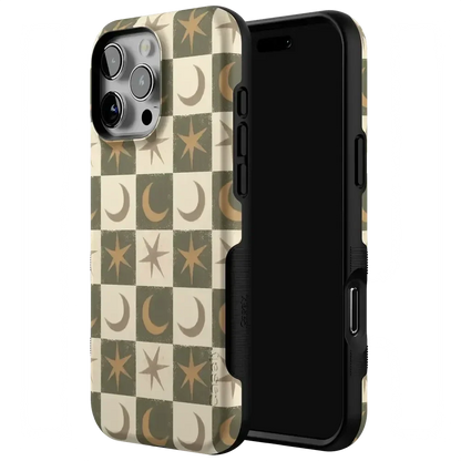 Mystic Moonstar | Green Celestial Case Phone Case get.casely