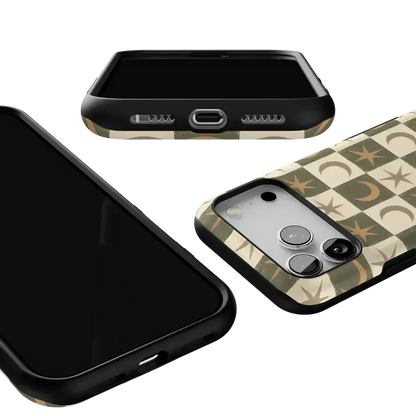 Mystic Moonstar | Green Celestial Case Phone Case get.casely
