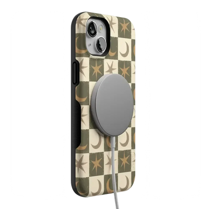 Mystic Moonstar | Green Celestial Case Phone Case get.casely