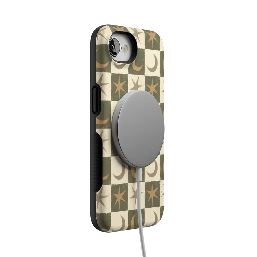 Mystic Moonstar | Green Celestial Case Phone Case get.casely