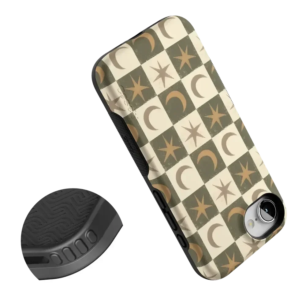 Mystic Moonstar | Green Celestial Case Phone Case get.casely