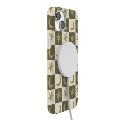 Mystic Moonstar | Green Celestial Case Phone Case get.casely